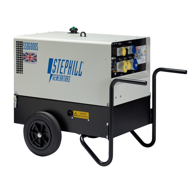  Stephill SSD6000S Super Silent Diesel Generator